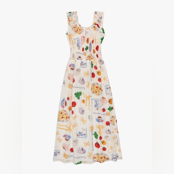 NWT Annie Dress Buon Appetito Ivory - Picture 2 of 6